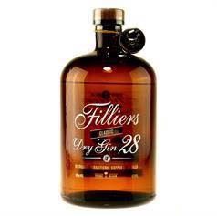 Filliers Dry Gin 28, 50cl  - slikforvoksne.dk
